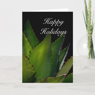 Happy Holidays, Agave Feiertagskarte