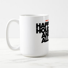 Happy Holidays and All That Jazz Sax Musiker Kaffeetasse