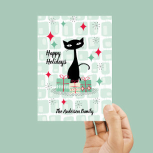 Happy Holidays, Atomic Christmas Cat