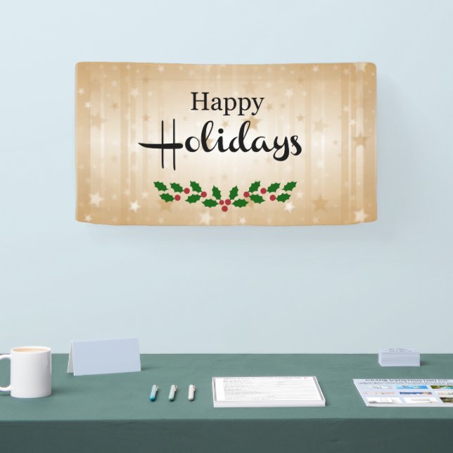 Happy Holidays Banner (Messe)