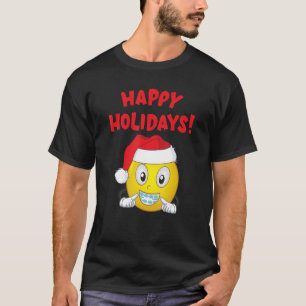 HAPPY HOLIDAYS Braces Orthodontic Orthodontist Ort T-Shirt