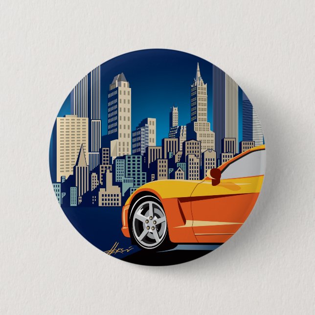 Happy Holidays Button (Vorderseite)