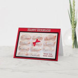 Happy Holidays Card Feiertagskarte