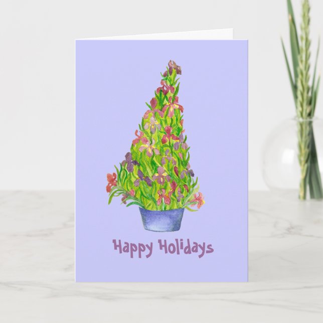 Happy Holidays Card Feiertagskarte (Vorderseite)