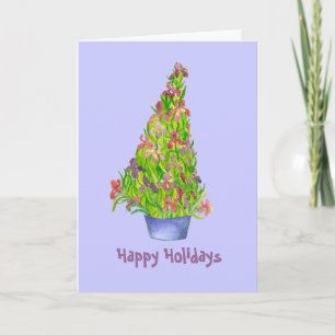 Happy Holidays Card Feiertagskarte