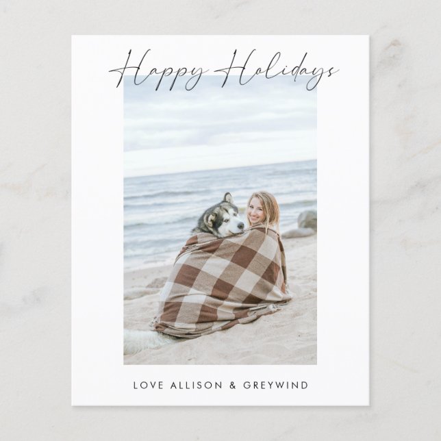 Happy Holidays Card Flyer (Vorne)