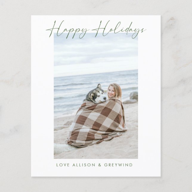 Happy Holidays Card Flyer (Vorne)