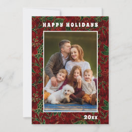 Happy Holidays Chic Festivals Weihnachten Familie