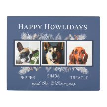 Happy Holidays Custom Pet Foto Weihnachten