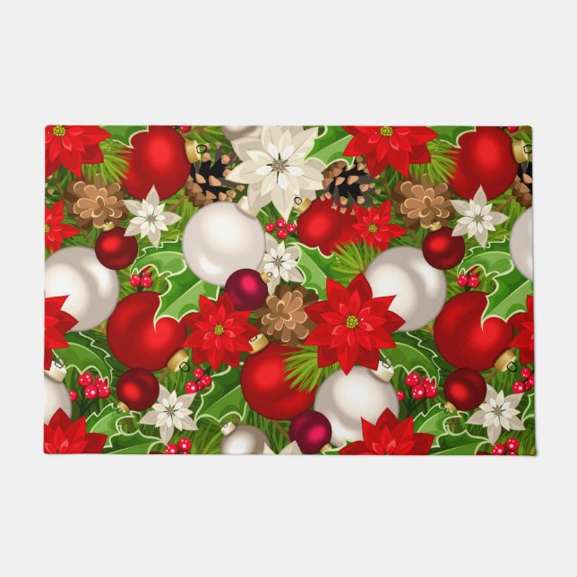 Happy Holidays Doormat Fußmatte (Vorderseite)