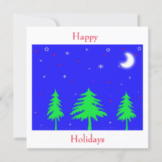 Happy Holidays Einladung