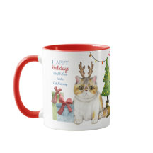 Happy Holidays EXOTIC Cat Mama Maßgeschneiderte We