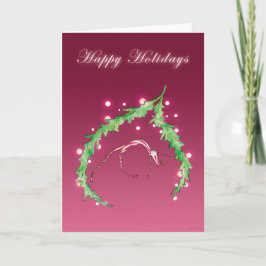 Happy Holidays Feiertagskarte