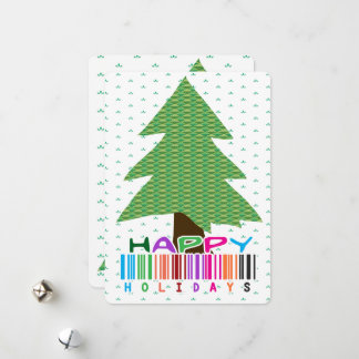 Happy Holidays Feiertagskarte