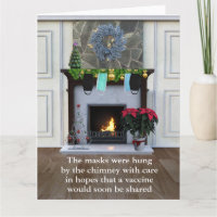 Happy Holidays Feuerplatz Chimney Masken 2020