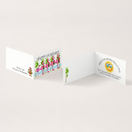 Happy Holidays Flamingo Style #holidayZ