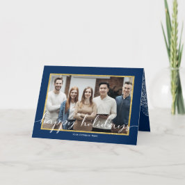 Happy Holidays-Foto Business Holiday Cards Feiertagskarte