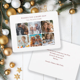 Happy Holidays Foto Collage Weihnachten