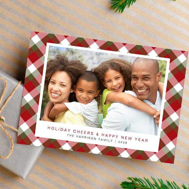 Happy Holidays Foto Weihnachten (Spread the love and joy of the season with your friends and family near and far)