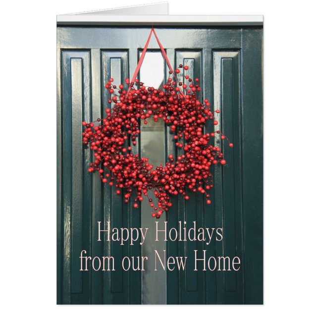 Happy Holidays from our new home (Vorne)