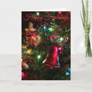 Happy Holidays From our to your Feiertagskarte