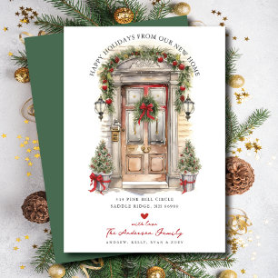 Happy Holidays Front Moving Ankündigung