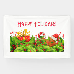 Happy Holidays Fun Weihnachtsbanner Banner