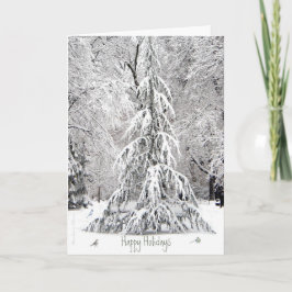 Happy Holidays: Genießen Sie die einfachen Pleasur Feiertagskarte