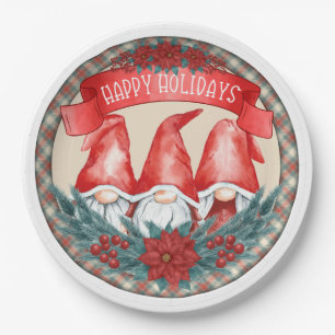 Happy Holidays Gnomes Paper Tellers Pappteller
