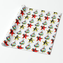 HAPPY HOLIDAYS GYMNASTICS CHRISTMAS GIFTS GESCHENKPAPIER
