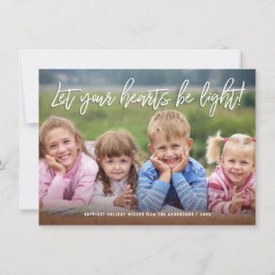 Happy Holidays Handgeschriebenes Skriptangebot übe Feiertagskarte