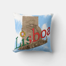 Happy Holidays in Lissabon Kissen