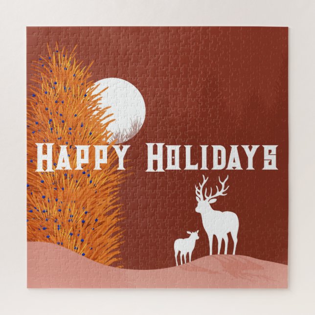 Happy Holidays - Jigsaw Puzzle (Vertikal)