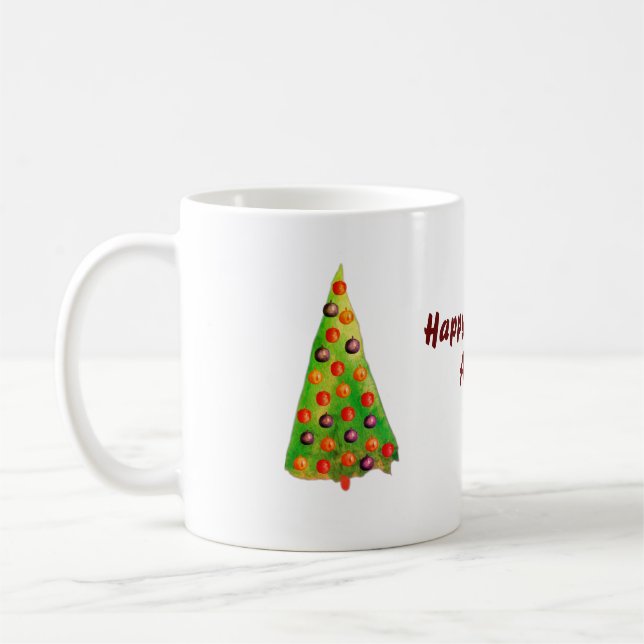 Happy Holidays Kaffeetasse (Links)