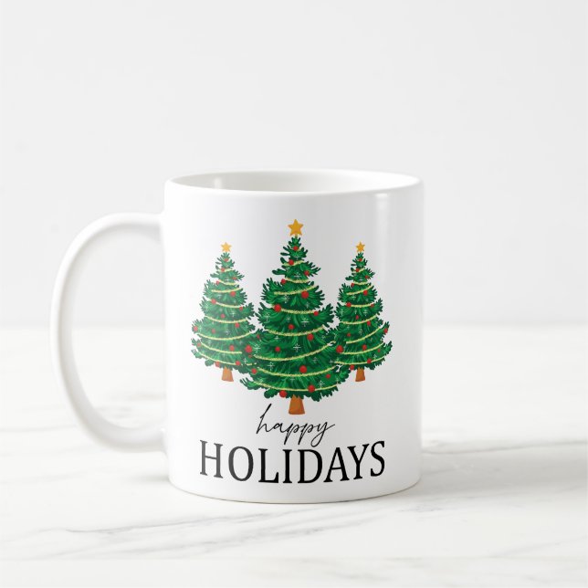 Happy Holidays Kaffeetasse (Links)