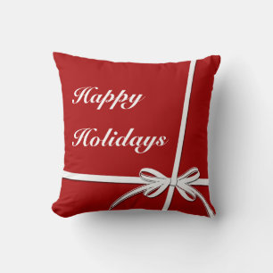 Happy Holidays Kissen