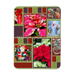 Happy Holidays Magnet