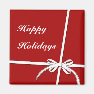 Happy Holidays Magnet