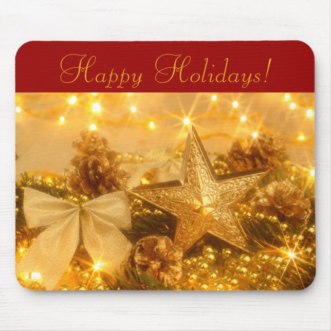 Happy Holidays Mousepad (Vorne)