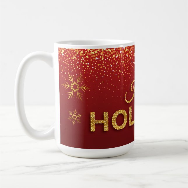 Happy Holidays Mug Kaffeetasse (Links)