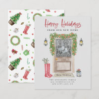 Happy Holidays Neue Zuhause Weihnachtsstür Kletter