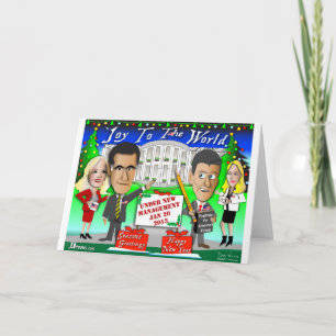 Happy Holidays Neues Management Feiertagskarte