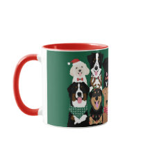 Happy Holidays Niedlich Hunde