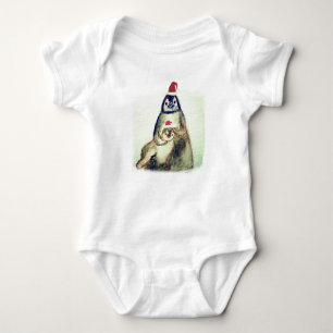Happy Holidays ,Penguins Baby Bodysuit Baby Strampler