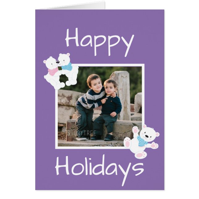 Happy Holidays Polar Bear Theme (Vorne)