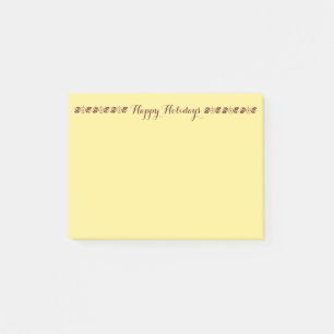 Happy Holidays Post-it® Notes by RoseWrites Post-it Klebezettel