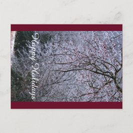 Happy Holidays Postcard Feiertagspostkarte