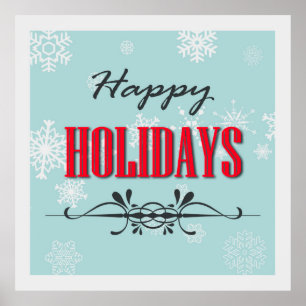 Happy Holidays Poster