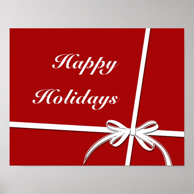 Happy Holidays Poster (Vorne)