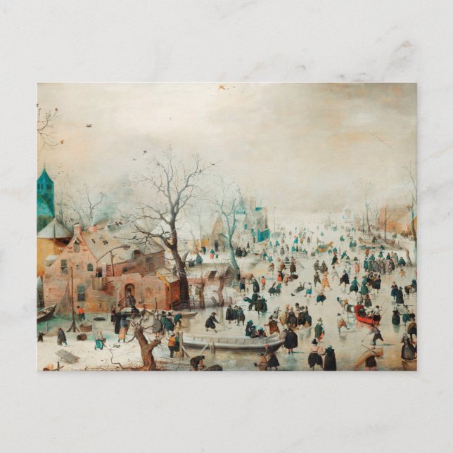 Happy Holidays Postkarte (Vorderseite)